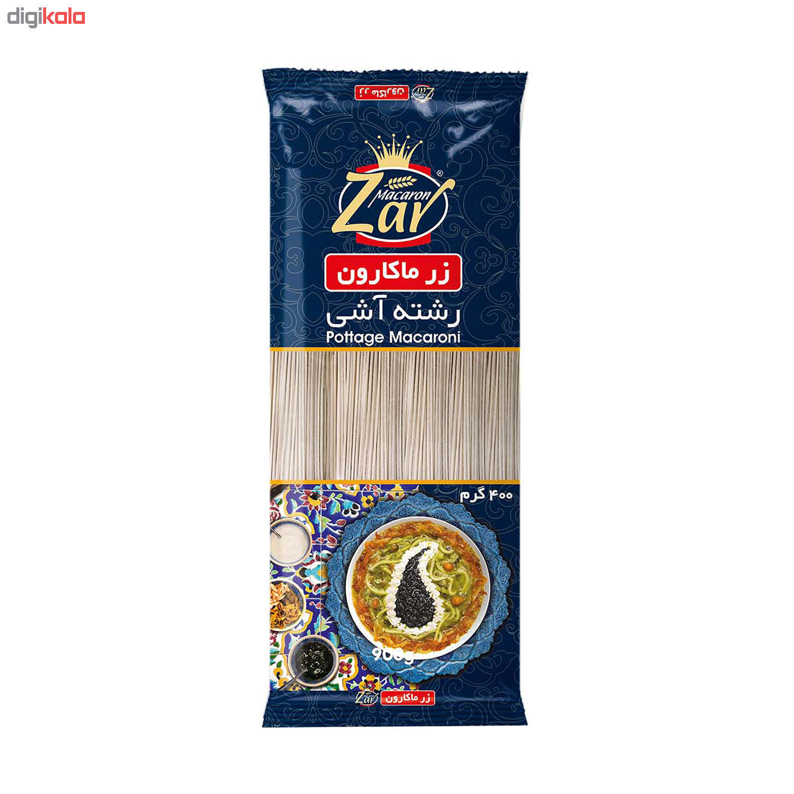رشته آشی زرماکارون وزن 400 گرم