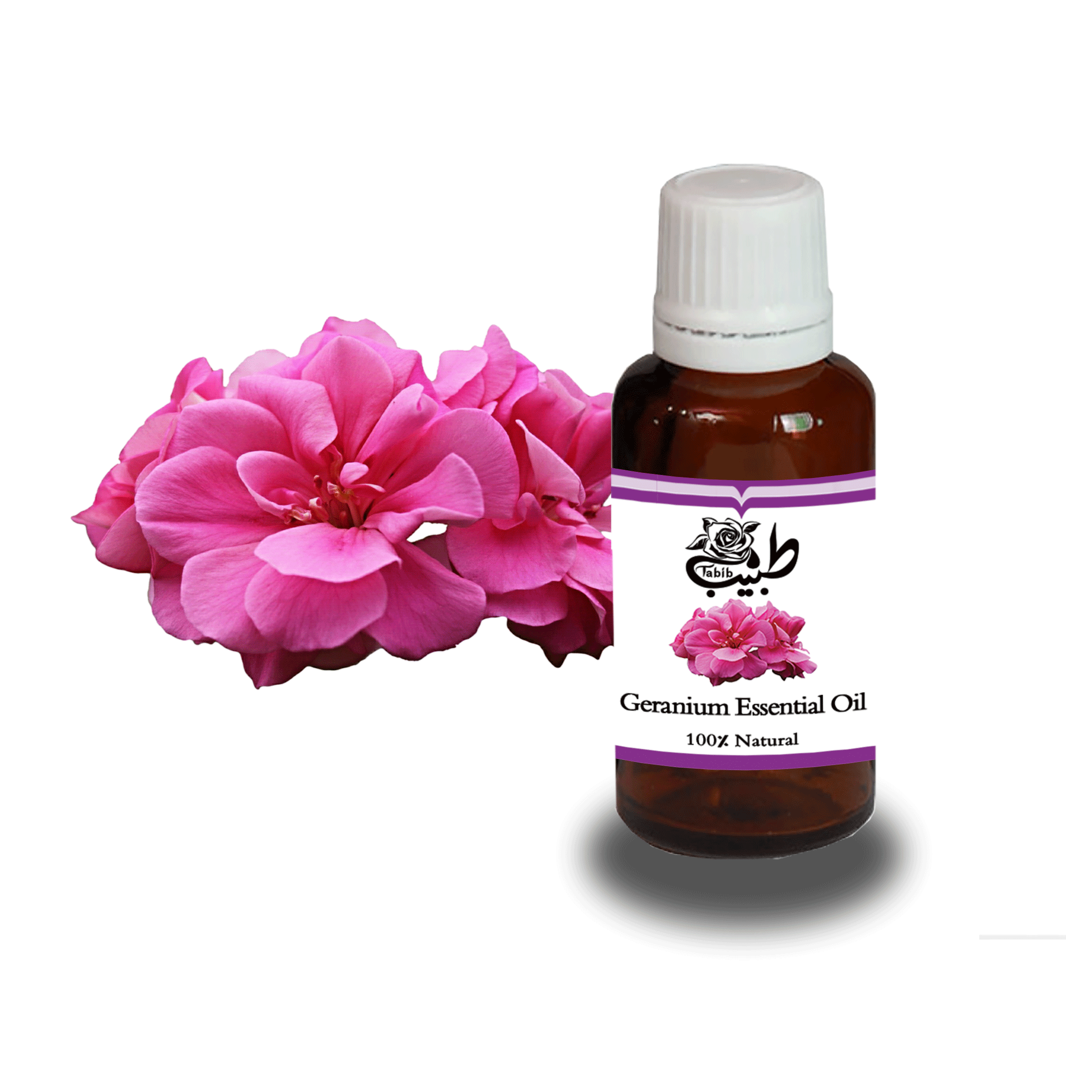 اسانس ژرانیوم طبیعی استانداردشده (Geranium Oil)