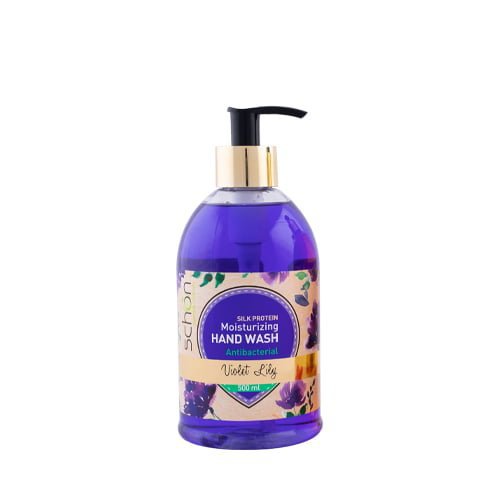 مایع دستشویی آنتی باکتریال شفاف Violet Lily شون