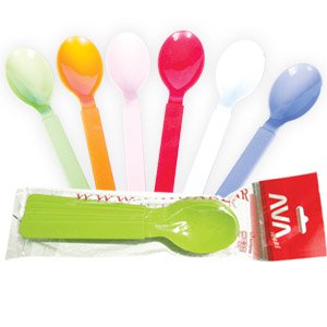 قاشق پلاستيکي غذا خوري P.S-1