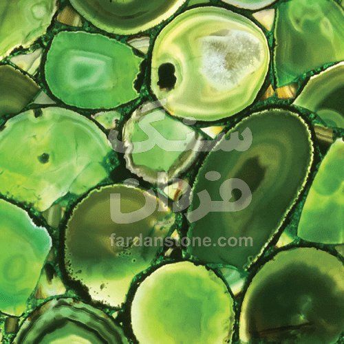 سنگ آگات سبز
