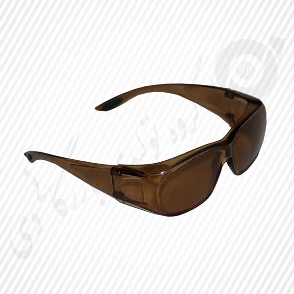 عینک ایمنی – اسپرت ضد خش قهوه ای – ( 265BR )