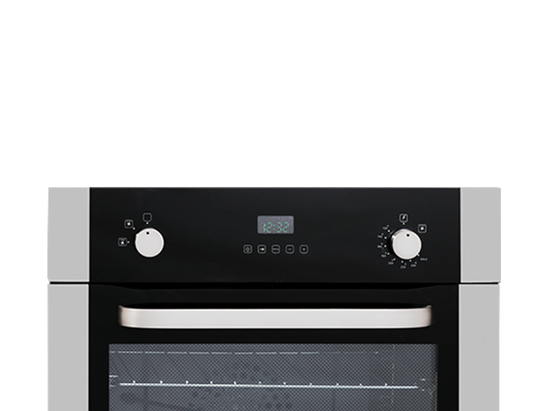 فر توکار گازي برقي مدل ستاره 60 سانتي استيل