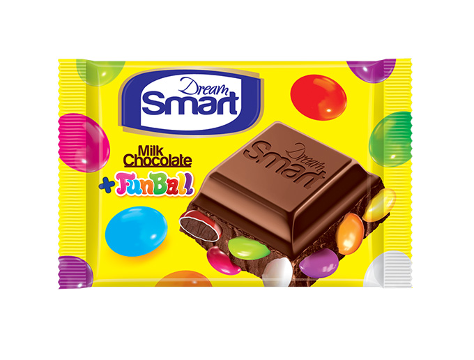 شکلات تابلت دریم اسمارت حاوی دراژه شکلاتی