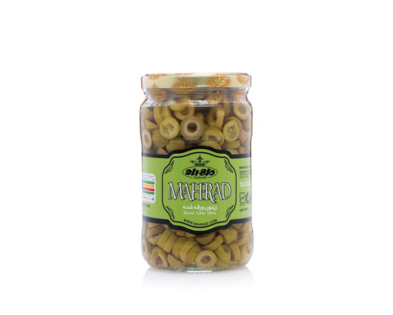 زیتون اسلایس ۷۰۰ گرمی ماه راد