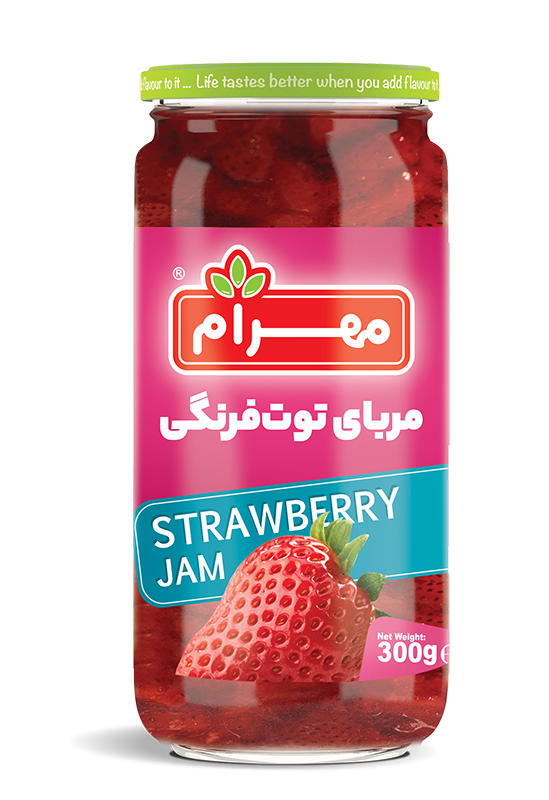 مربای توت فرنگی