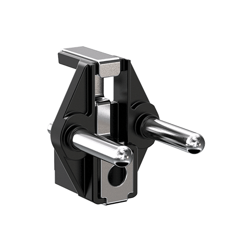 مغزی دوشاخه توخالی ارت سوراخ دار 16A