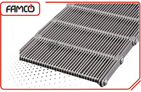 Metal, galvanized and steel conveyor belts