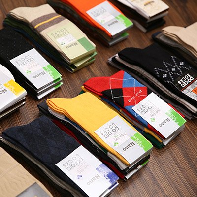 All kinds of men's socks