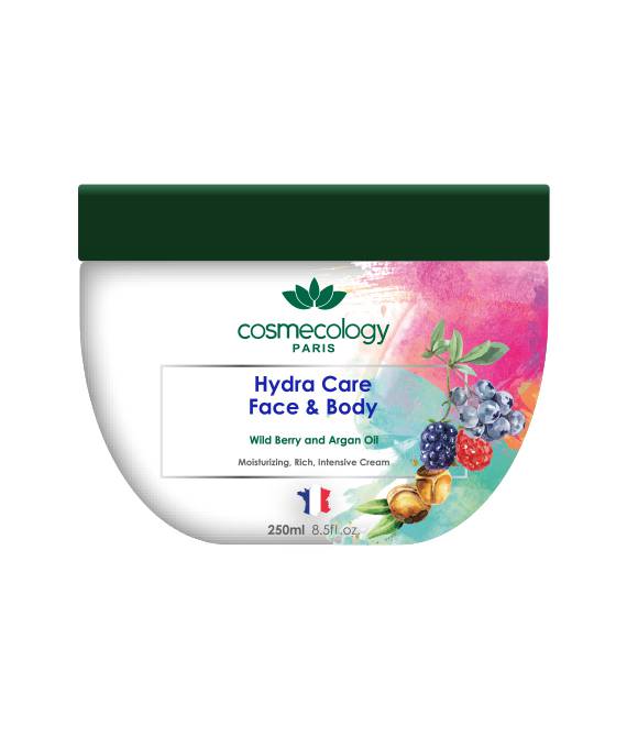 کرم مرطوب کننده صورت و بدن (حاوی آرگان و تمشک)