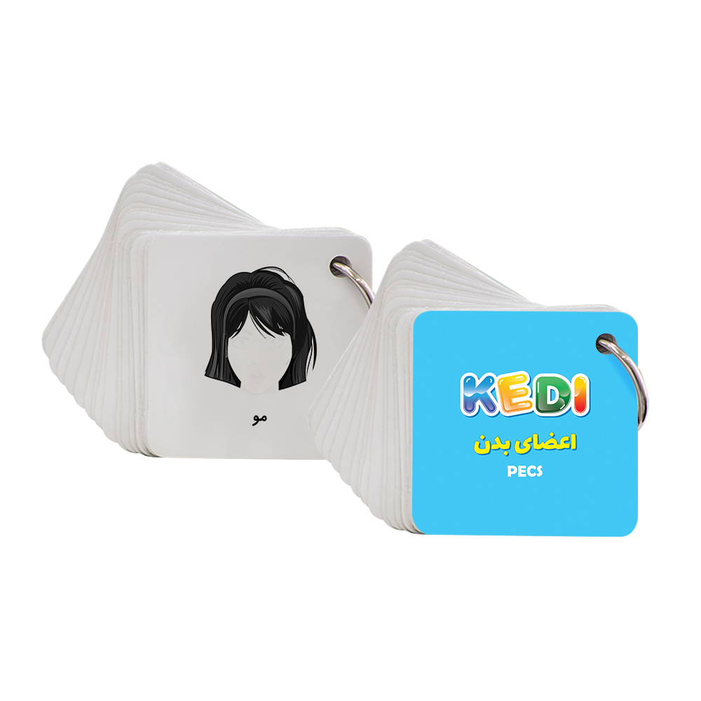 کارت دیداری کدی دسته اعضای بدن