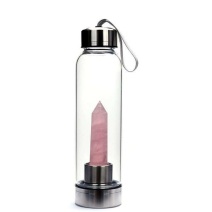 بطری شیشه ای سنگ های قیمتی