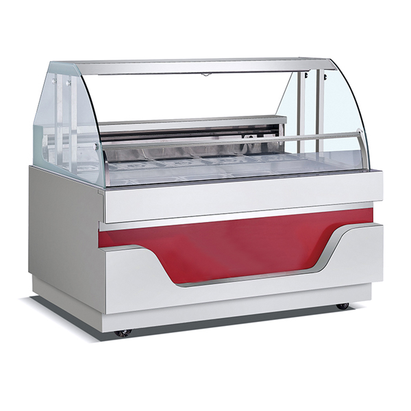 ویترین خنک کننده غذا 1.5 متر / 1.8 متر (SSG-1500/ SSG-1800)