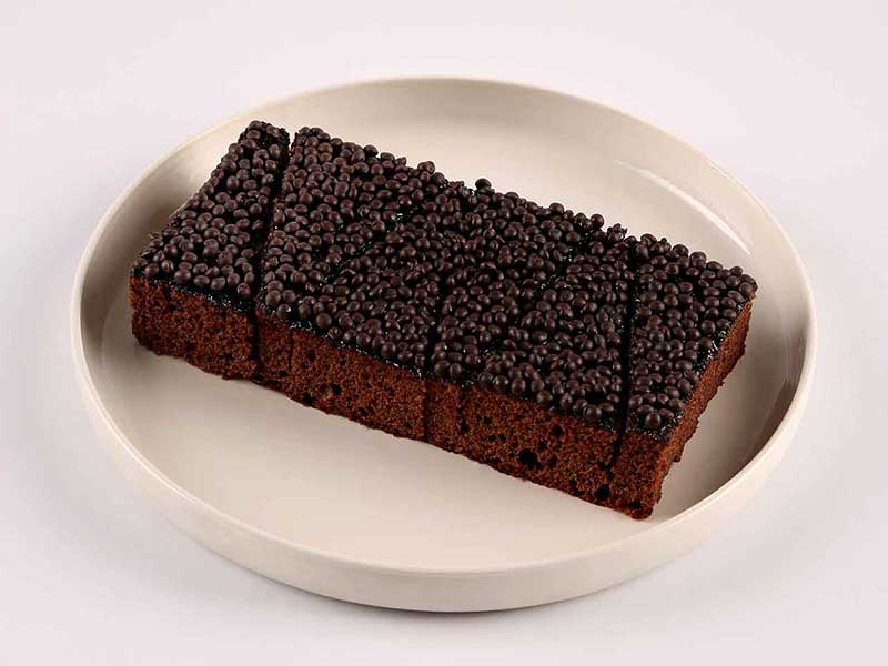 کیک کاکائویی ( بسته ۶ برشی )