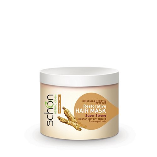 ماسک موی کاسه ای جینسینگ و کراتین