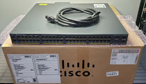 Cisco WS-C2960XR-48FPS-I Catalyst 2960-XR 48 پورت PoE سوئیچ گیگابیتی + 1025W AC