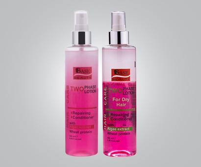 Two-phase hair spray