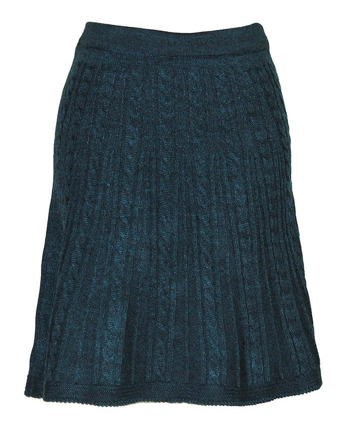 دامن مدل گیس بافت پشمی زنانه