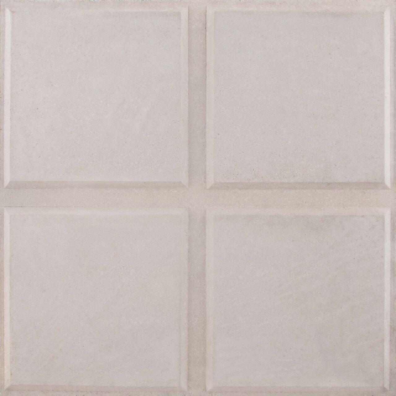 کفپوش بتنی رویال (طرح20) طوسی ابعاد 40*40 ضخامت 4.0cm & 5.0cm