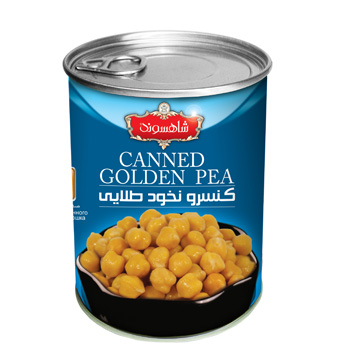 Canned golden peas
