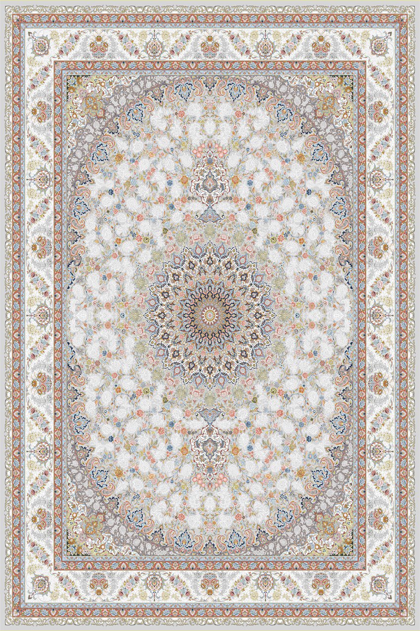 فرش طرح طاووس