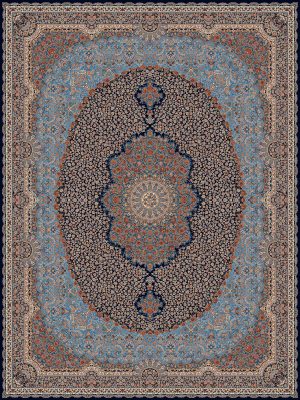 فرش 1000 شانه طرح آهنگ