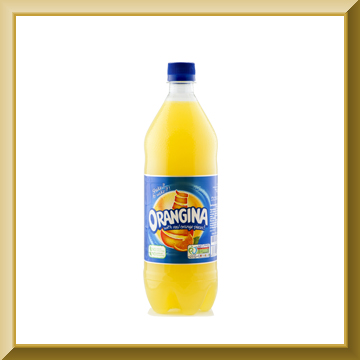 نوشیدنی اورنجینا پرتقالی گازدار 1 لیتری