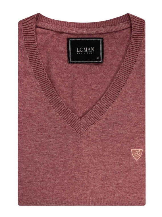 پلیور ساده ال سی من مدل 10200405238-صورتی