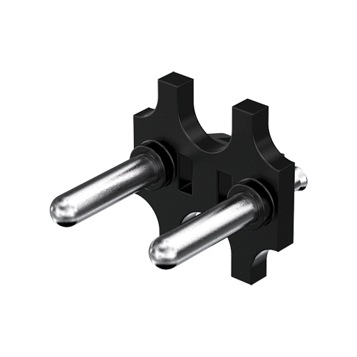 مغزی دوشاخه توپر بدون ارت 10A