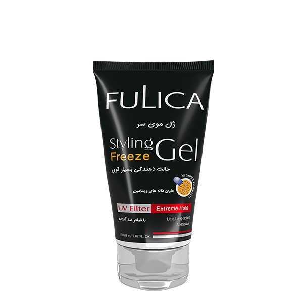 Folica hair gel with a very strong and stable texture