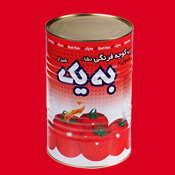 رب گوجه فرنگی قوطی ۴۵۰۰ گرمی