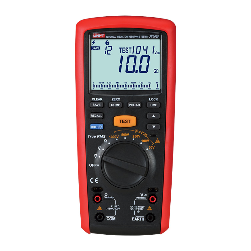 UT505 Series Handheld Insulation Resistance Testers