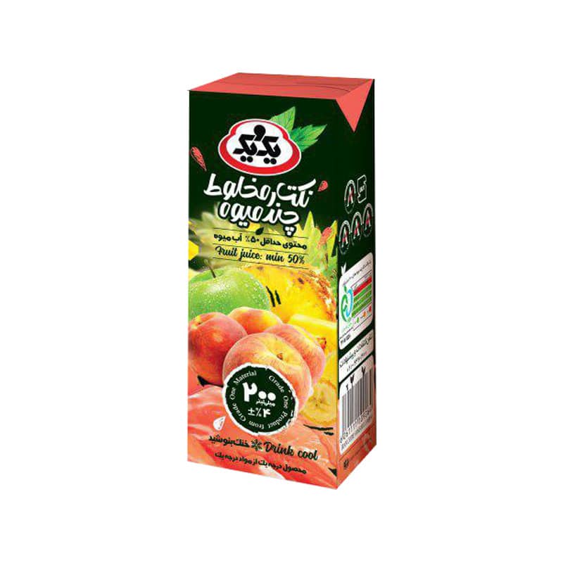 نکتار مخلوط چند میوه