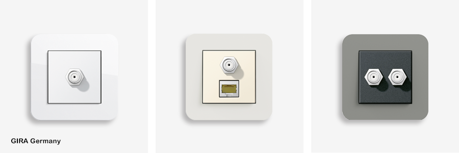 پریزهای آنتن ماهواره فیشی