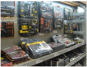 قفسه بندی و قفسه بندی سوپرمارکت مصالح ساختمانی