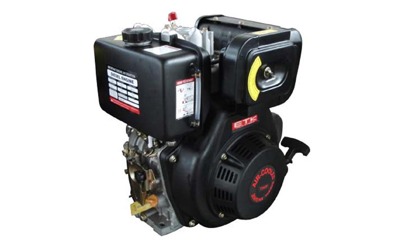 موتور دیزل 1800 دور در دقیقه هوا خنک ETK178FS(E)