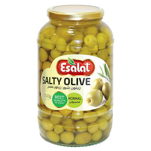 زیتون معمولی ۱/۵ کیلویی شیشه