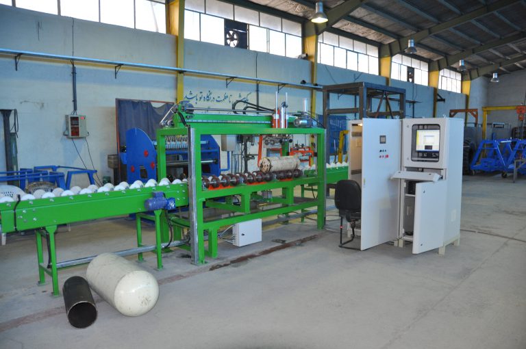 Fully automatic CNG cylinder ultrasonic testing devices