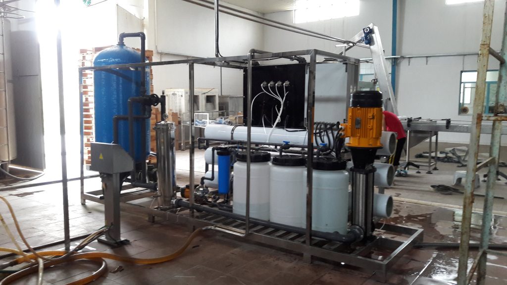 پروژه کارخانه آب معدنی - سایت رسمی نوین تصفیه