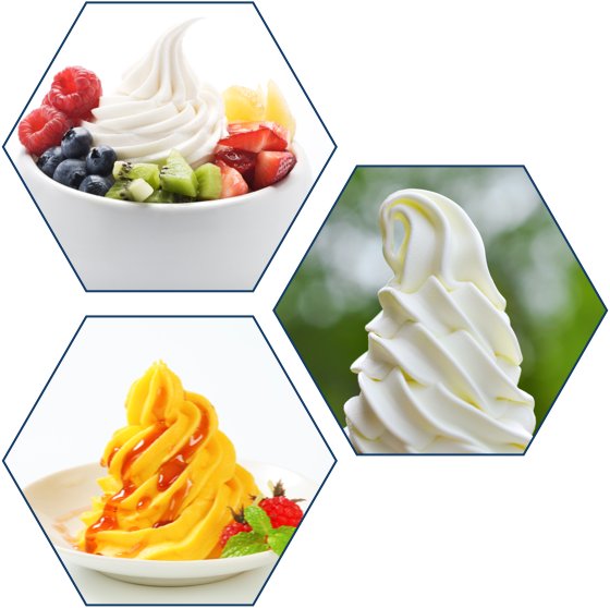 دستگاه های بستنی سرو نرم