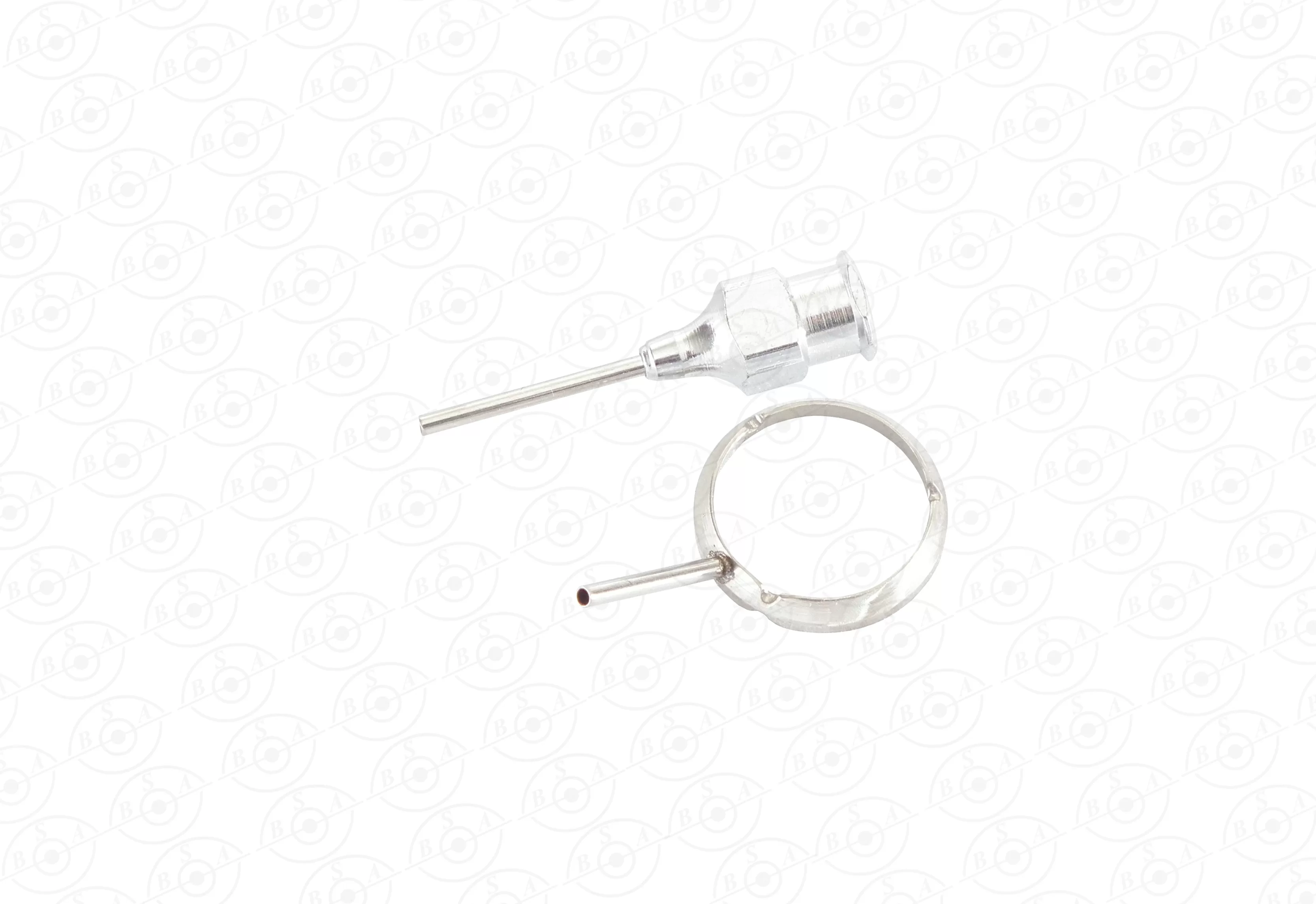 Grooved vitrectomy ring