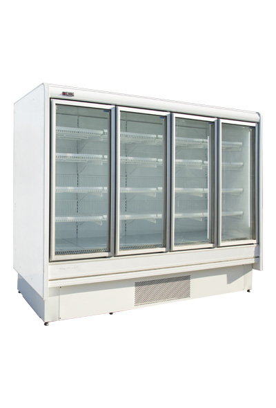 Standing fridge freezers, 4-door standing Flamingo refrigerator