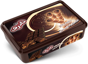 ویفر رول رول پذیرایی شکلات