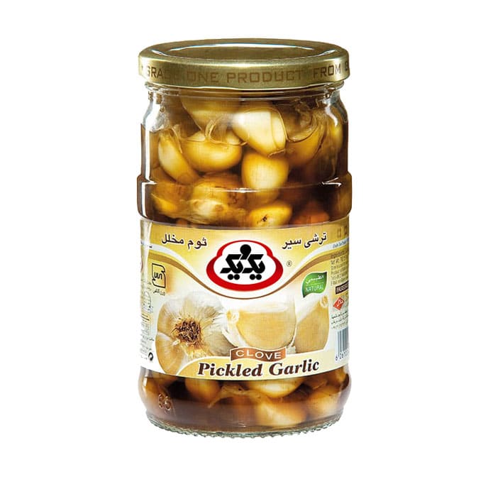 ترشی سیر حبه