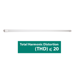 لامپ ال‌ای‌دی فلورسنتی یک طرفه 18 وات - مشخصه THD کمتر از %20