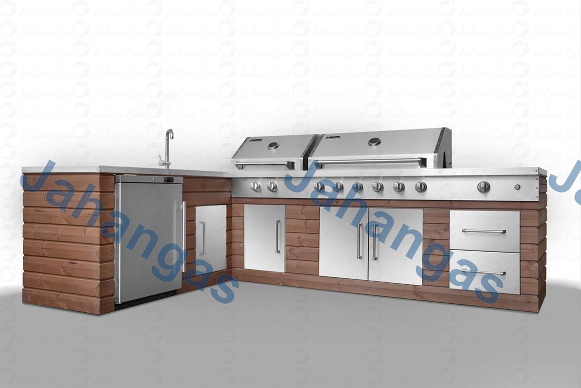 باربیکیو سفارشی سازی(آیلند طرحL)