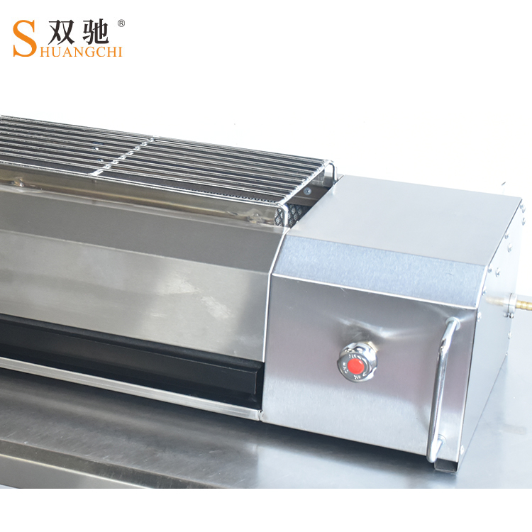 Stainless steel gas bbq grill