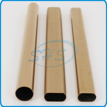 Color (Titanium-Rose) Stainless Steel Pipe