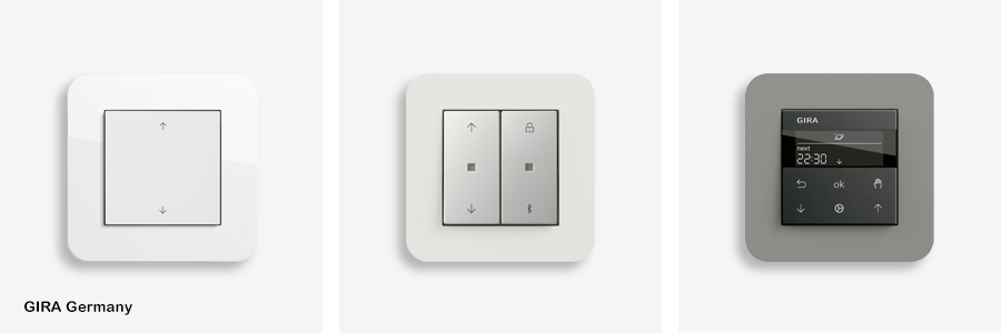 کلیدهای پرده کرکره سیستم 3000