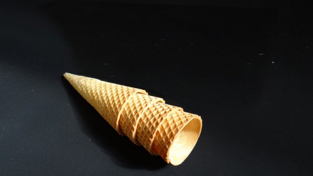 Sweet funnel ice cream bread